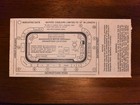 1992 Indianapolis 500 Mile Race Ticket Stub  1991 Winner Rick Mears  Indy 500
