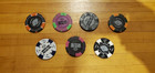 Harley Davidson Dealer Poker Chips Lot Of 7 All Different W Free Ship 