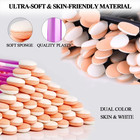 30pcs Disposable Eyeshadow Brush  Double Ended Sponge Eye Shadow Applicator
