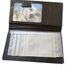 Vintage Coca-cola Genuine Leather Bottle Cap Wallet Preowned Credit Card Holder