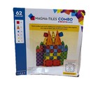 Magna-tiles Combo 62-piece Magnetic Construction Set  The Original Magnetic Tile