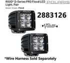 Polaris Oem Atv utv Rigid   D-series Combo flood spot Pro Led Light  Pair