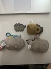 Pusheen Keychain Plush Lot Of 4 Unicorn Paper Bag Pink Bow 2017
