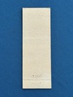 Hotel Beaumont Texas Vtg Matchbook Cover Lt 134