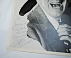 Jimmy Durante Vintage Promotional 8x10 Photo  Signed  Personalized