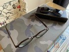 Vintage masuda japan  Eye Glass Frame With Removalabe Sunglass Lenses 