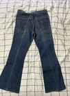 Vintage Levi   s 784 Orange Tab Bell Bottom Flare Faded Denim Jeans Sz 30 X 31 70s