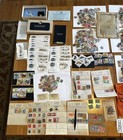 Huge Lot  Unsorted Inheritance 4000  Us And World Stamps