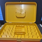 2 Vtg Wilson Wil-hold Plastic Sewing Box Cases For Thread   Bobbins 