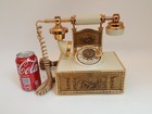 Vintage 1981 Deco-tel Rotary Dial Telephone Ornate Regency Style