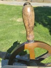 Vintage Brass And Wood 12  Bucra Ships Wheel Nautical Decor