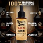 Beard Oil Made In Usa - 100 Natural Beard Conditioner 1 7 Oz Tomcat