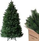 6ft Christmas Tree Artificial Xmas Tree With 1000 Branch Tip  1 Minute