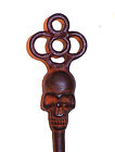 Victorian Skull Key Vintage Antique Style Cast Iron Skeleton Key