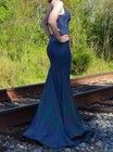 Ellie Wilde Holographic Prom Dress Junior Women   s Size 0