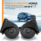 Auto Horn 12v Car Horns Loud With Protective Grill Compatible With Chevy Horn