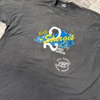 Vtg Fruit Of The Loom T Shirt Men 2xl Black Little Sturgis Rally Single Stitched