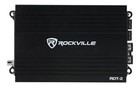 Rockville Rdt-2 2 Channel Car Amplifier 1600w Max 400w Rms Class D Amp  Compact