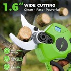 2-in-1 Cordless Electric Pole Pruning Shears cordless Pruner W 21v 4 0ah Battery