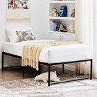 Twin Full Queen King Size Bed Frame 14  16  18   Heavy Duty Metal Salt Platform