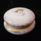 Limoges Elite Works Trinket Box   Lid Porcelain Hand Painted Girl Signed France