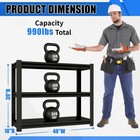 Heavy Duty Metal Fish Tank Stand For 30-40 Gallon Aquariums 48 w