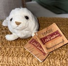 Dakin Lou Rankin Collection Spencer Seal Plush Stuffed Animal White