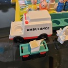 Vintage Fisher Price Little People  931 Play Family Children s Hospital Set