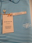 Peter Millar Hales Performance Jersey Polo Color  Riverbed New
