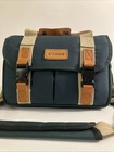 Canon Green Camera Bag Organizer  Dslr Carrying Case  Great Condition 