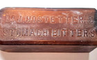 Crude Dr  J  Hostetter s Stomach Bitters Applied In Amber Dug New Orleans Privy