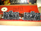 Vintage Lead Soldier Mold With Box