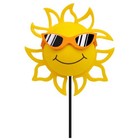 California Sunshine Orange Sunglasses Car Decor Antenna Ball Auto Accessory 