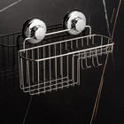 Hasko Suction Cup Shower Caddy Basket Shampoo Shower Shelf Organizer With Soap H