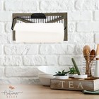 Autumn Alley Rustic Farmhouse Barn Door Wood Paper Towel Holder