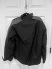 Vintage Nike 90s Black Tennis Zip Up Nylon Windbreaker Jacket - Size M