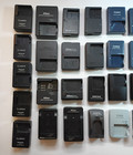 Lot Of 33  Digital Camera Battery Chargers  canon Nikon Sony Lumix Olympus 