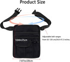 Server Apron Waist Pouch  Restaurant Waitress Apron With Pockets Utility Belt Wo