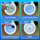 Splash Foam Toilet Cleaner - Self Activating Cleaning Powder For Toilet Bowl Cle