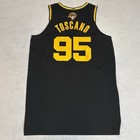 Juan Toscano-anderson 2022 Nba Finals Game Worn Warriors City Edition Jersey Coa