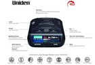 Uniden R3 Extremel Long Range Radar Detector Super Long Range Radar Laser New
