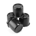4pcs 3 31  Push Through Wheel Center Caps Stainless Trailer Hub Cap For Truck