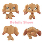Mini Pet Shop Lps Cocker Spaniel 716  Brown Dog Who Love Lps Great Gifts Rare