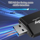 Wireless Wifi Adapter 1300mbps Long Range Dongle Dual Band Network Usb 3 0