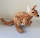 Vintage Dakin Kangaroo Baby Joey 1975 Cabbie Plush Stuffed Animal 12    Tan Toy