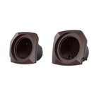 Advanblack Twisted Cherry 6 5  Speaker Pods Fits 23 5up Harley Touring