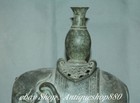     10 old Chinese Bronze Animal Elephant Elephants Zun Pot Vase Incense Burner 