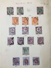 Great Britain 1902 10 Postage   Revenue Evii Used  52 Stamps  Mk3050