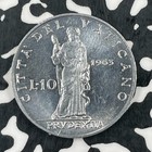 1963 Vatican City 10 Lire  6 Available  High Grade  Beautiful   1 Coin Only 