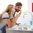 Toothpaste Tube Squeezer Stainless Steel Rolling Tube Dispenser Holder Silver